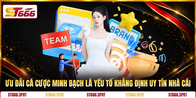 Ưu đãi cá cược minh bạch là yếu tố khẳng định uy tín nhà cái