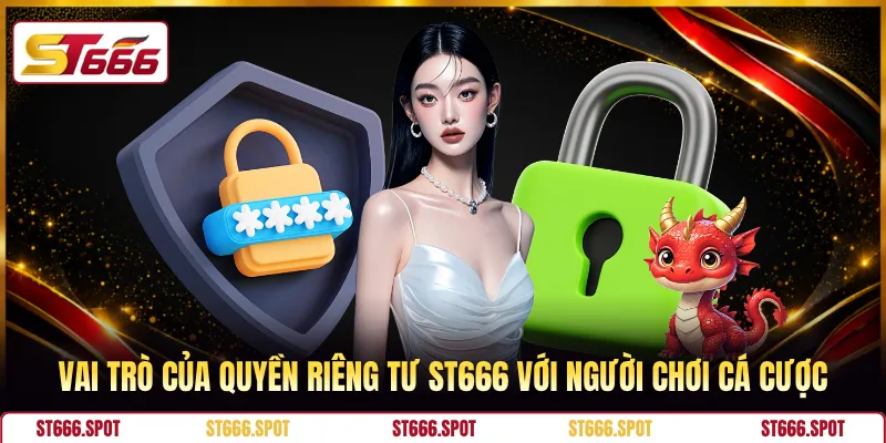 Vai trò của quyền riêng tư ST666 với người chơi cá cược